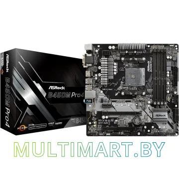 Материнская плата ASRock B450M Pro4 R2.0 картинка 5